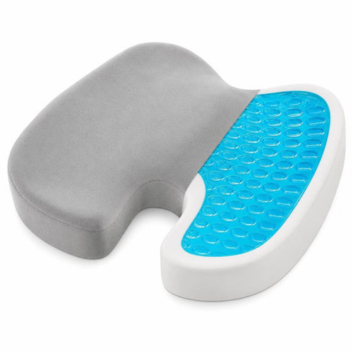 Cojín de Gel RitualAura para Sentarse Largas Horas — Gris